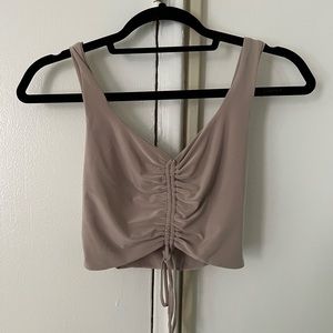 Beige crop top never worn from Windsor